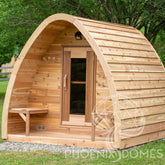 Mini Pod Sauna - Phoenix Domes - Green Vista Living